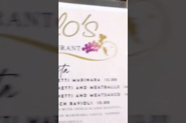 I didn't realize they spelled spaghetti that way in Italy! #food #restaurant #shorts