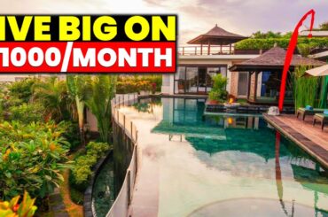 Top 10 CHEAPEST Countries To Live Lavishly On $1000/Month