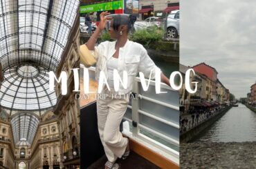 MILAN DAY TRIP | ITALY VLOG | MILAN GIRLS TRIP 2023 | SHOPPING | EATING OUT | EXCURSIONS