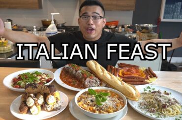 How To Cook A 5 COURSE ITALIAN FEAST