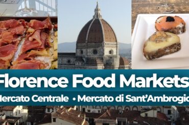 Florence Food Markets! - Mercato Centrale - Mercato di Sant'Ambrogio | Florence, Italy | Full Tour