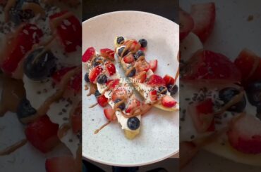 Healthy Banana Split Recipe