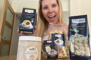 ONLY EATING LIDL ITALIAN FOOD FOR THE DAY