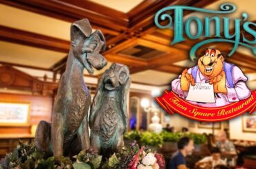 Tony's Town Square Restaurant: Classic Disney Theming & Italian Cuisine in Magic Kingdom!