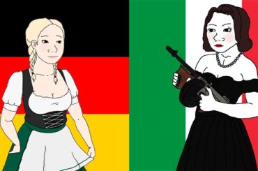 Being a guest of a German vs Italian