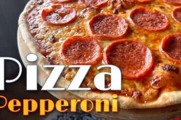 Pepperoni Pizza NO Yeast| Italian Cuisine |