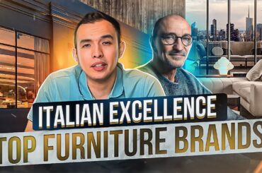 TOP Italian furniture brands | Luxury showroom overview | Premium furniture from China with Globus