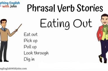 Eating Out  - Master Phrasal Verbs with Stories! #englishvocabulary