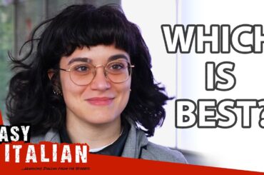 Italian Cities VS. Suburbs | Easy Italian 165