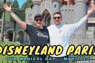 Our Magical Day in Disneyland Paris | Vlog Day 1 | May 2023 | Stephen Wilton