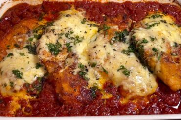 Chicken Parmesan Recipe || Italian cuisine dish | subtitles in your languages