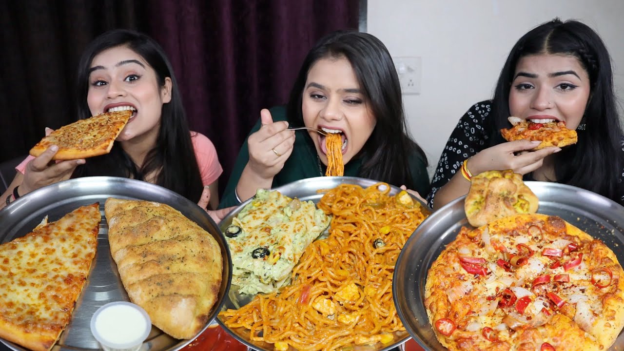 Italian Street Food Challenge | Big Pizza Slice, Garlic Bread, Lasagna, Spaghetti Pasta, Pizza etc.. Italian Street Food Challenge | Big Pizza Slice, Garlic Bread, Lasagna, Spaghetti Pasta, Pizza etc..