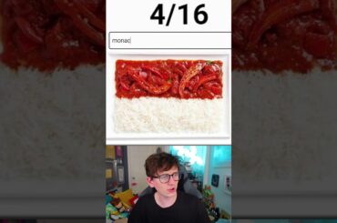 Flags Made Out Of Food #shorts