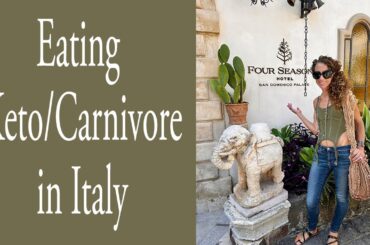 Eating Keto Carnivore in Italy