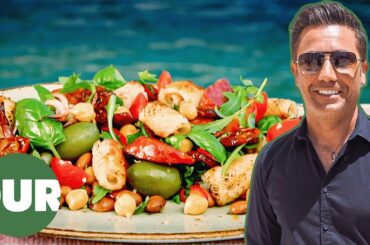 Gino's Fried Squid and Salami Salad | Gino's Italian Coastal Escape E33