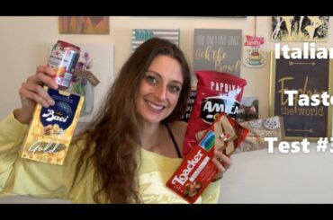 Italian Taste Test 3 | Canadian Tries Snacks from Italy | Italian Snacks Eating Show | Snacking Show
