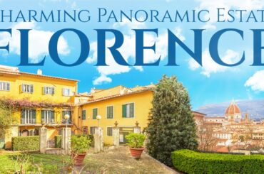 TOURING an Enchanting Estate with 4000 SQM Garden For Sale in Florence | Lionard