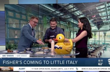 Fisher's coming to San Diego's Little Italy