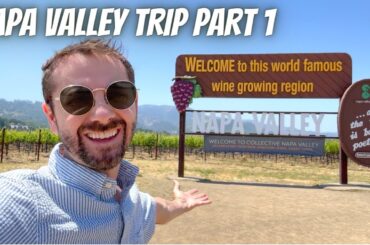 Napa & Sonoma Valley Trip Part 1 Wine Tasting at Sebastiani, Black Stallion, Peju + Food & Sights