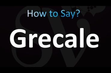 How to Pronounce Grecale (Italian, Maserati)