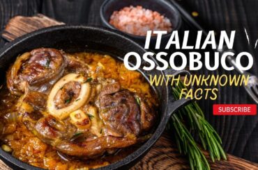 ITALIAN OSSOBUCO with Unknown Facts #viral #trending