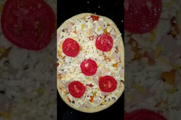 Pizza with magic dough #Shorts #pizza