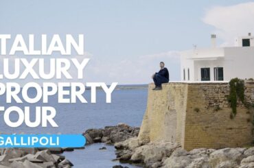 Tour a luxury loft by the sea in Gallipoli Puglia, Italy!