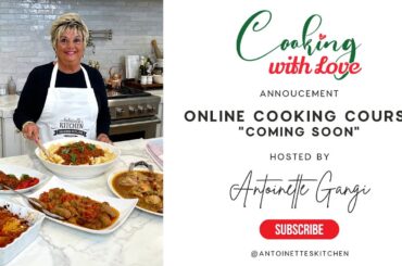 Online Cooking Course Announcement! 28 Authentic Southern Italian Family Recipes from Naples, Italy!