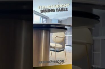 Italian Bright Dining Table | Dining Room Furniture #shorts