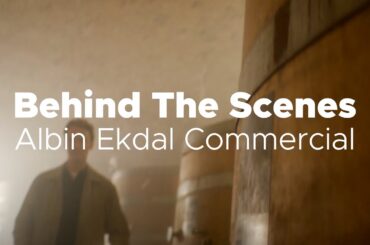 Behind The Scenes of RareWine Invest Commercial Featuring Albin Ekdal