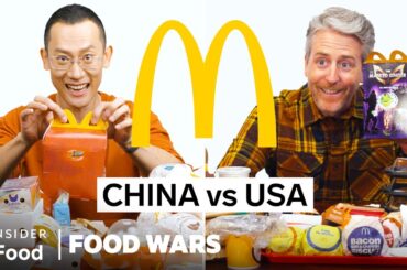 US vs China McDonald’s | Food Wars | Insider Food