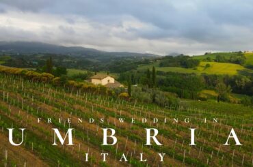 Friends Italian Wedding In Umbria & Wine Tasting In Chianti Tuscany
