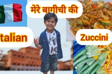 Italain Zucchini cooked in desi style @TheSangwanFamily  @aravvlogsitaly2