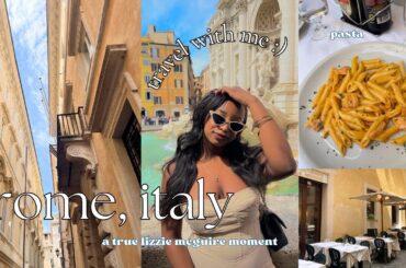 come travel with me 2023: rome & pisa italy vlog
