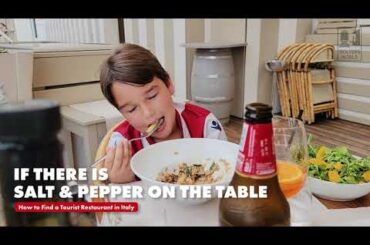 6 Signs You Are at a Tourist Restaurant in Italy