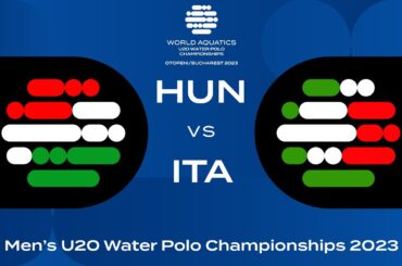 Hungary vs Italy | Quarter-Finals | World Aquatics Men’s U20 Water Polo Championships 2023
