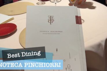 Enoteca Pinchiorri: 3 Star Michelin Restaurant in Florence, Italy