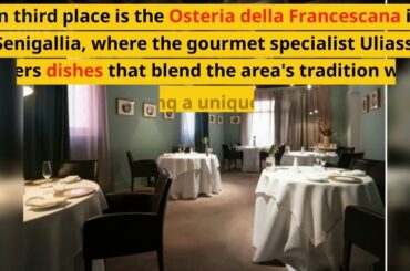 TOP 5 BEST RESTAURANT IN ITALY