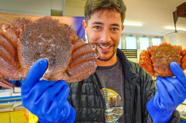 24 Hours of JAPANESE FOODS in Hokkaido!! HAIRY CRAB HEAVEN in Sapporo, Japan!