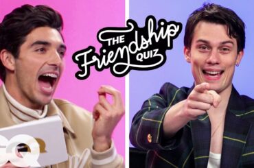 Taylor Zakhar Perez & Nicholas Galitzine Take a Friendship Quiz | GQ