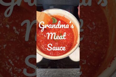 Mr. Beast would love this Meat sauce from the greatest grandma in the world :)