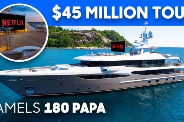 Inside the $45,000,000 Amels 180 SuperYacht