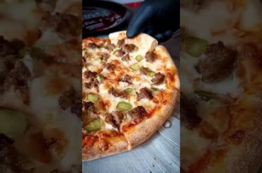 Italian Meat Pizza Recipe #shorts