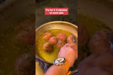 Chef Joe Isidori shows us how to make the perfect meatball. #Recipes #ItalianFood #Meatballs