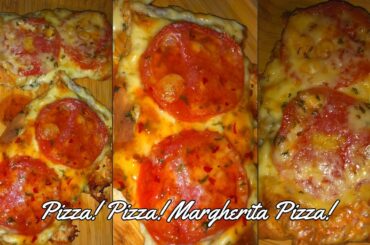 DELICIOUS SUPER SIMPLE MARGHERITA PIZZA | ITALIAN COOKING *HOW I MAADE IT (NO TALKING) *KELLY'S ASMR