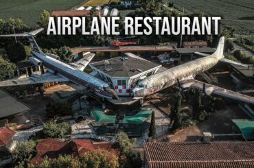 Abandoned Airplane Restaurant in Italy - This was unique!
