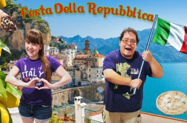 Celebrating Italy's Independence Day Party (Cooking Penne Alla Vodka, Decorating at the Park)