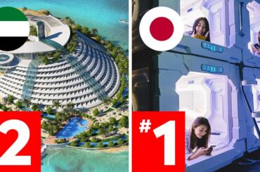 Most IMPRESSIVE Hotels Around The World RANKED!