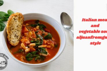 Master Your Next Meal with This Tasty Italian Soup Recipe!  That is so easy to make.