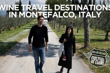 When in Italy, at the top of a hill, taming a wild horse & Amore (Wines of Montefalco!).